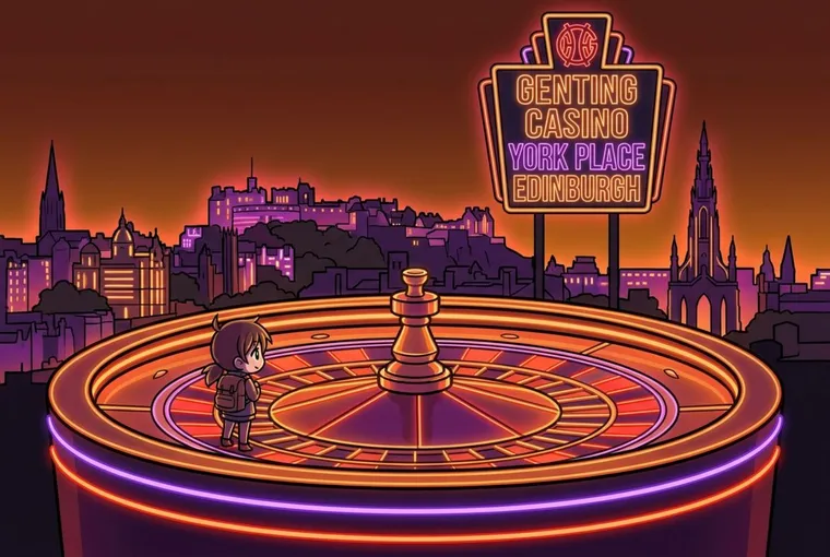 Edinburgh casino entertainment and gaming hub: Genting Casino York Place Edinburgh